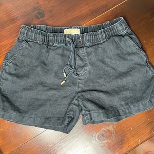 Black linen Michael Kors shorts - size 4
